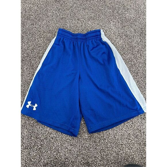 Under Armour Youth Medium Mesh Athletic Shorts - Picture 1 of 7